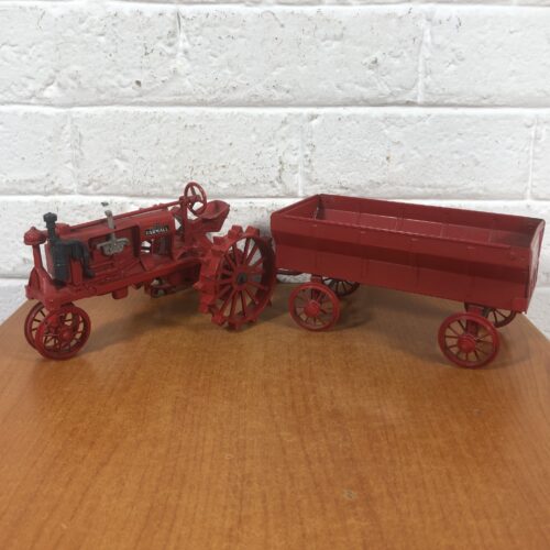 Vintage ERTL Farmall Tractor & Wagon Model (1:16)
