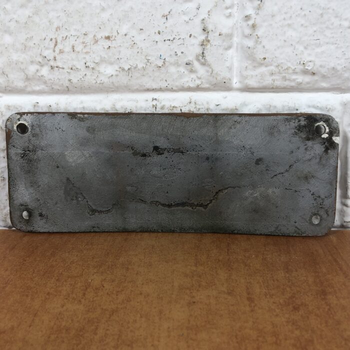 Vintage Brass 'Lockheed' Machine Name Plate - Image 5