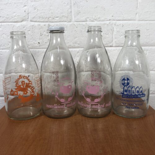 Vintage Milk Bottles