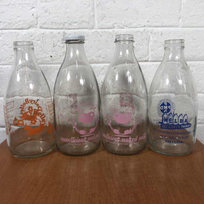 Vintage Milk Bottles