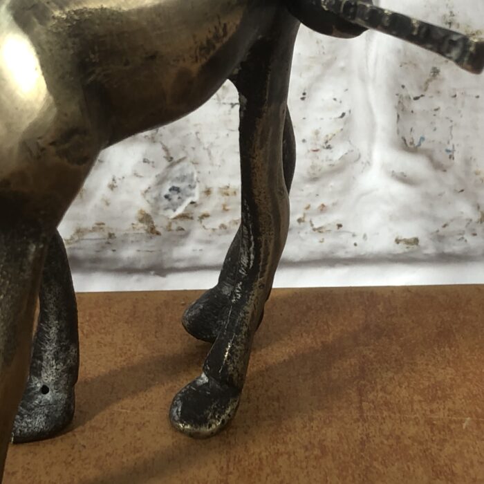 RARE Vintage Brass Camel Lock with Key - Image 6