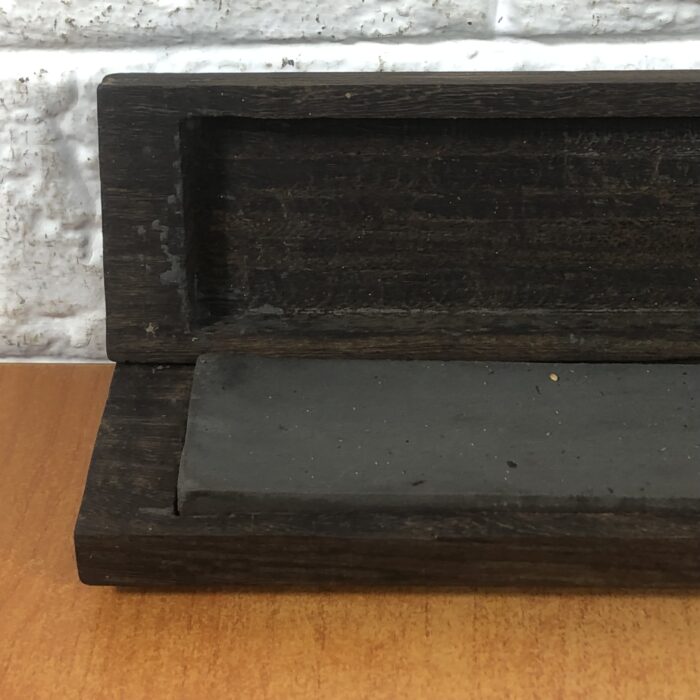Vintage Sharpening Stone in Wooden Case - Image 2