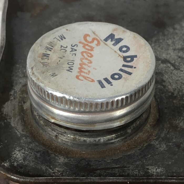 Vintage Mobiloil Container (One Gallon) - Image 2