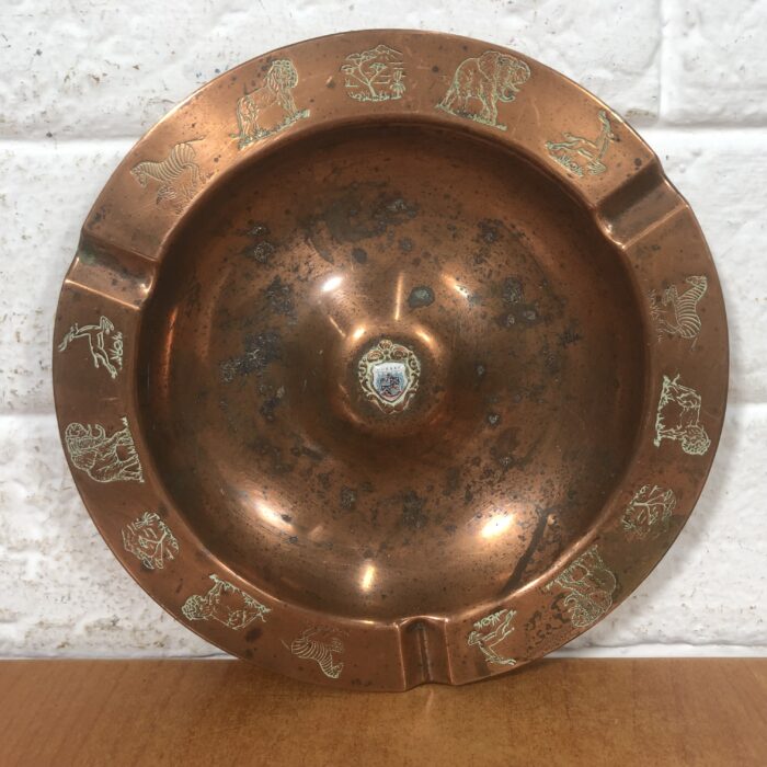 Vintage Copper Ashtrays - Image 2