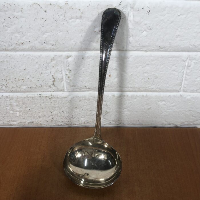 Vintage Silver-Plated Tureen with Ladle & Goblets - Image 3