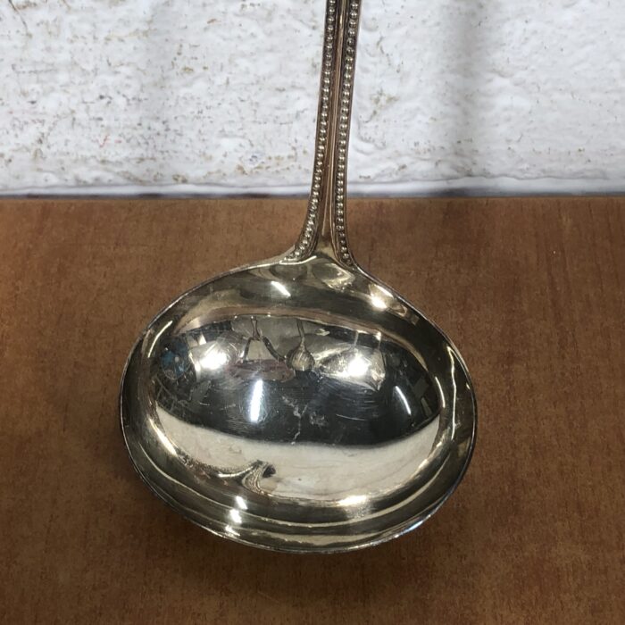 Vintage Silver-Plated Tureen with Ladle & Goblets - Image 4