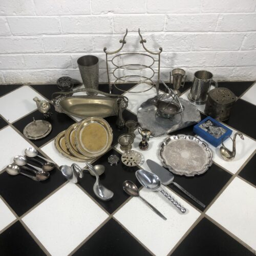 Collection of Mostly Vintage Silver-Plated Items