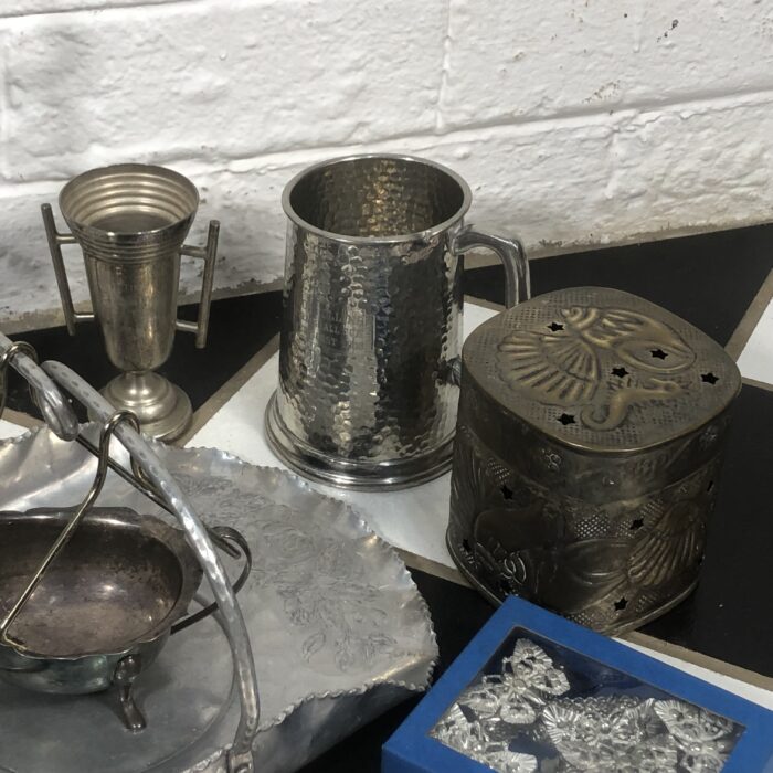 Collection of Mostly Vintage Silver-Plated Items - Image 12