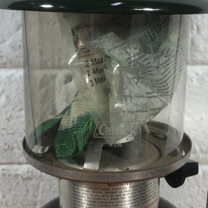 Vintage Coleman Lamp in Case (Made in USA) - Image 4