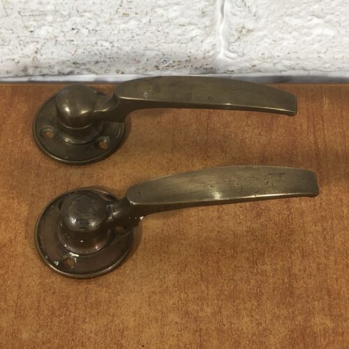 Vintage Brass Door Handles