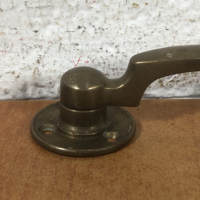 Vintage Brass Door Handles - Image 3