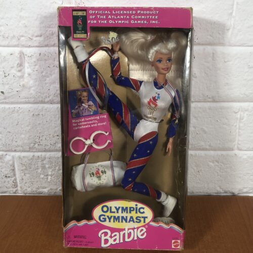 Vintage 1996 Olympic Gymnast Barbie Doll (Official Licensed Product)