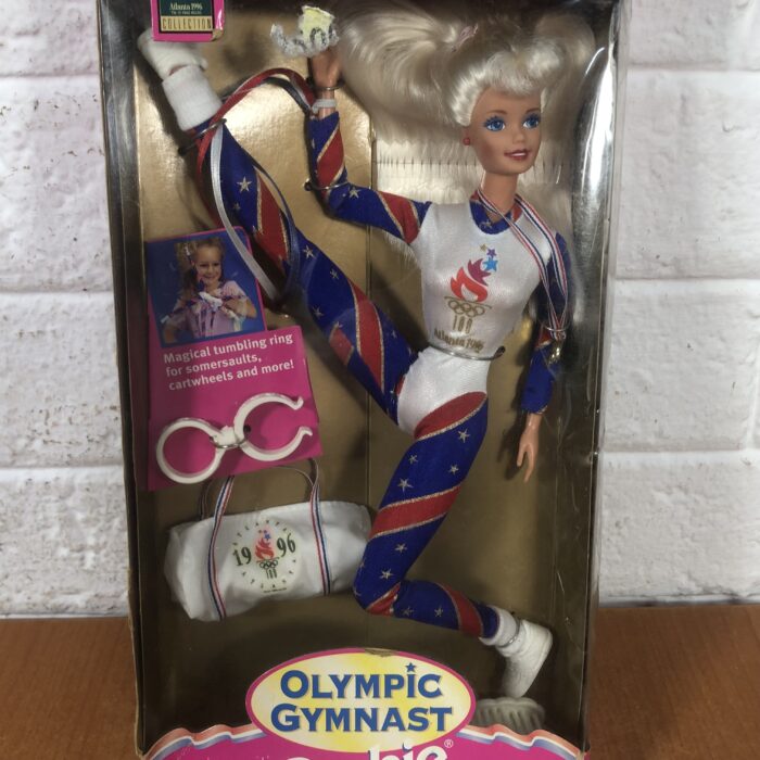 Vintage 1996 Olympic Gymnast Barbie Doll (Official Licensed Product) - Image 3