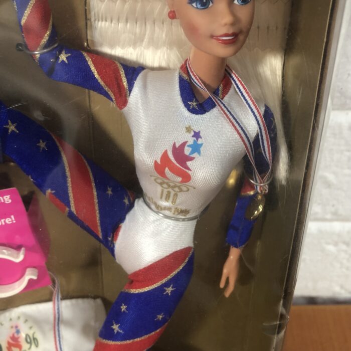 Vintage 1996 Olympic Gymnast Barbie Doll (Official Licensed Product) - Image 5