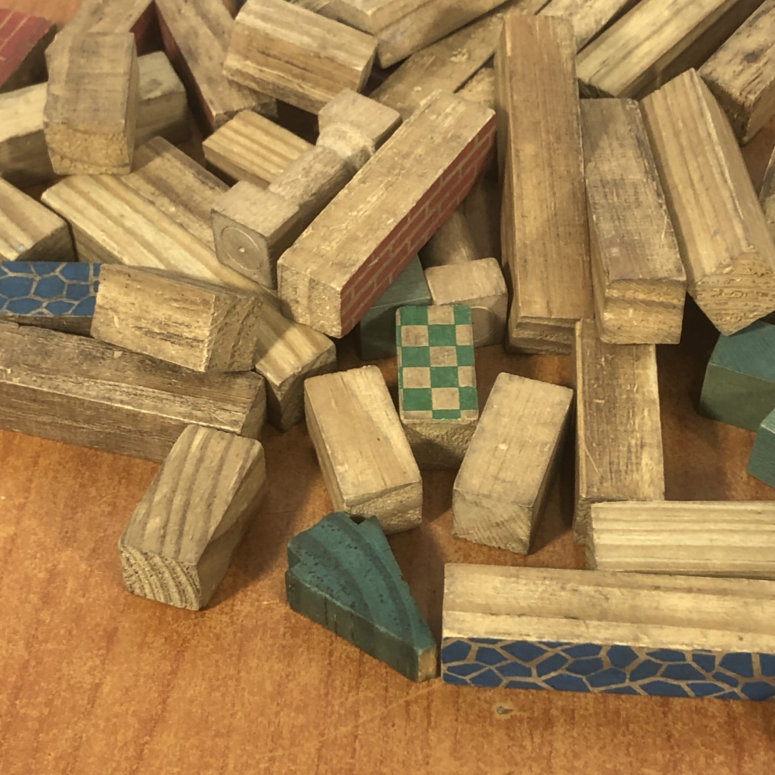 Vintage Topper Wood Building Blocks - Image 5