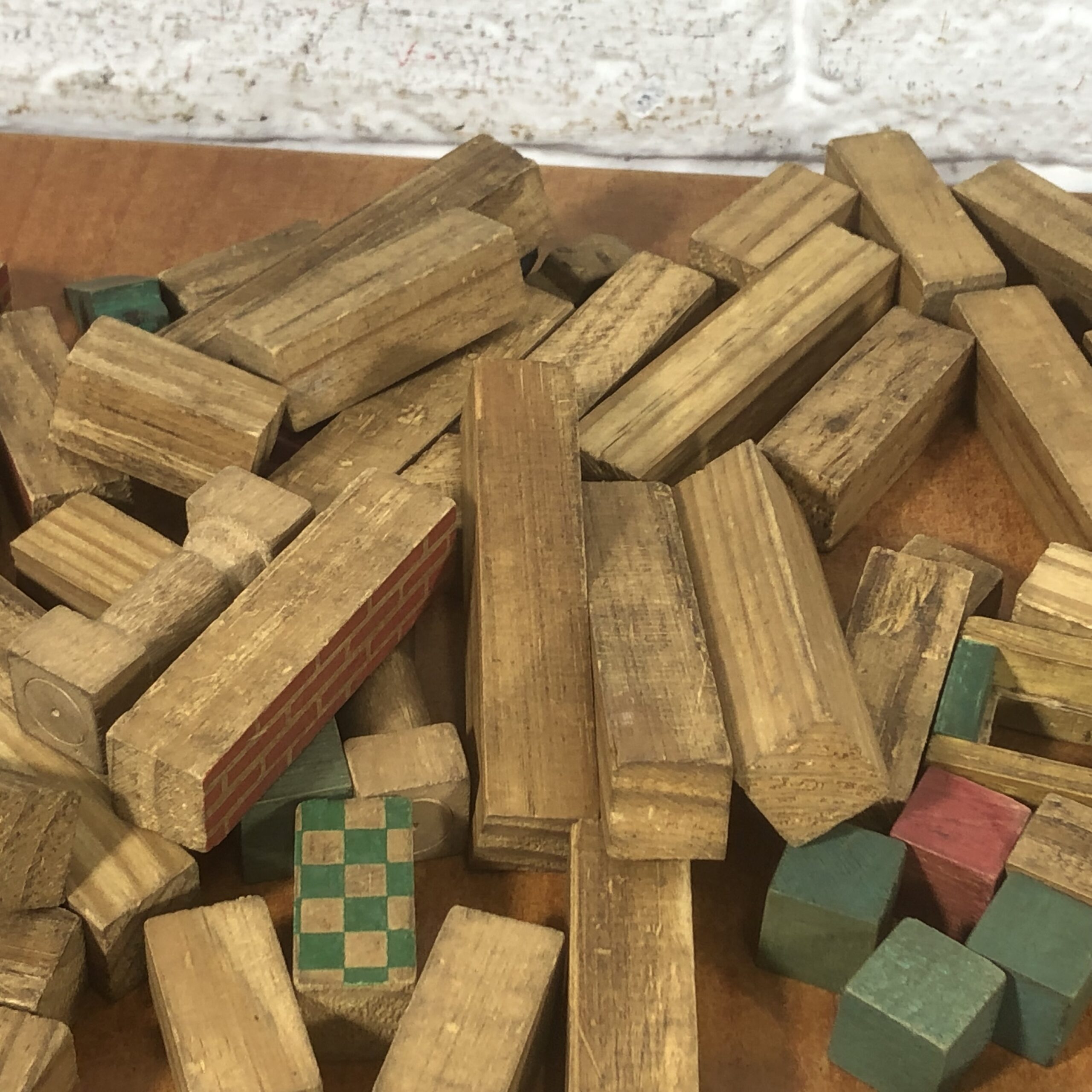 Vintage Topper Wood Building Blocks - Image 4