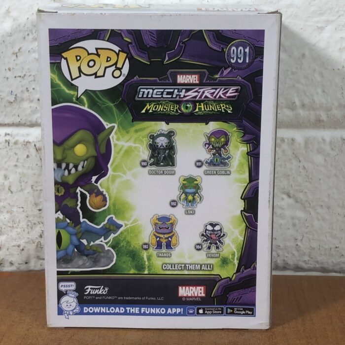 Funko Pop! Mech Strike Monster Hunters Green Goblin Figure - Image 7