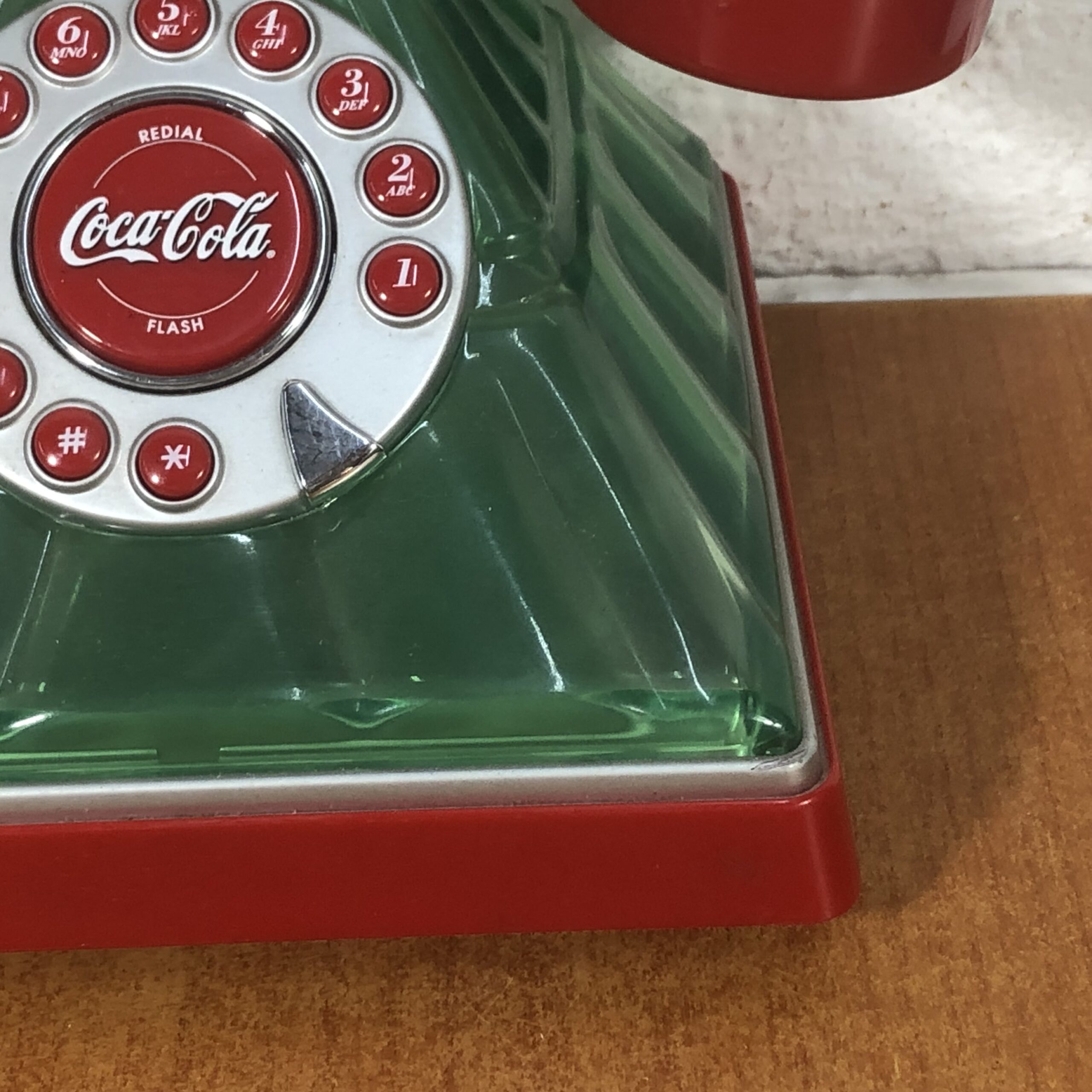 Vintage Coca Cola Bottle Style Telephone - Image 7