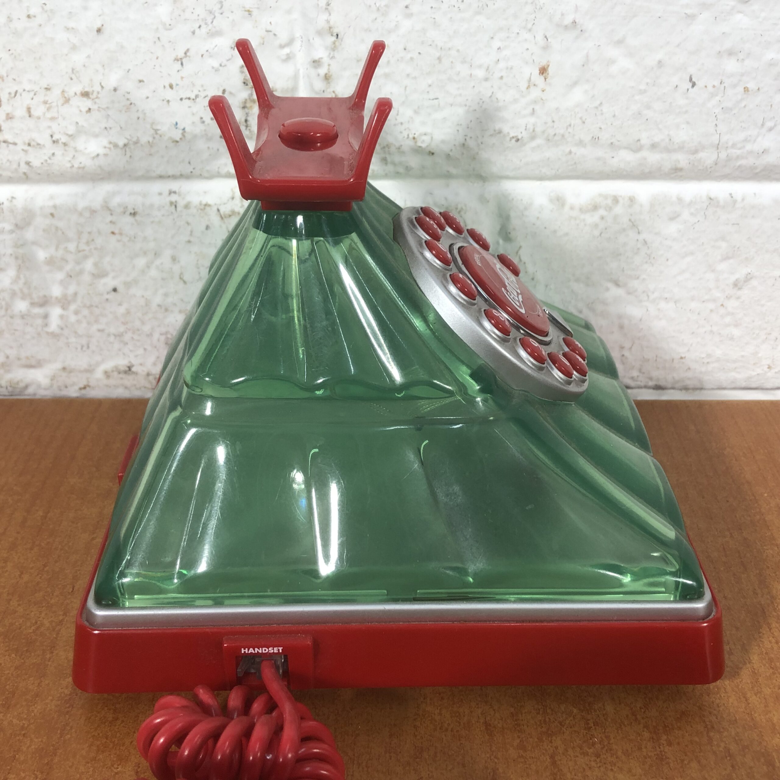 Vintage Coca Cola Bottle Style Telephone - Image 9