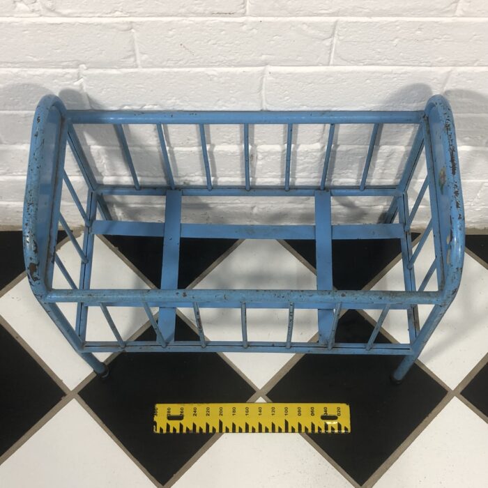 Vintage Metal Toy Doll Crib - Image 7