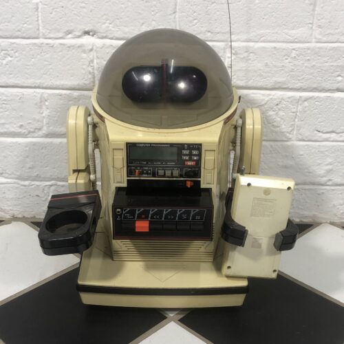 Vintage 1980s Tomy Omnibot Programmable Robot Toy (Made in Japan)