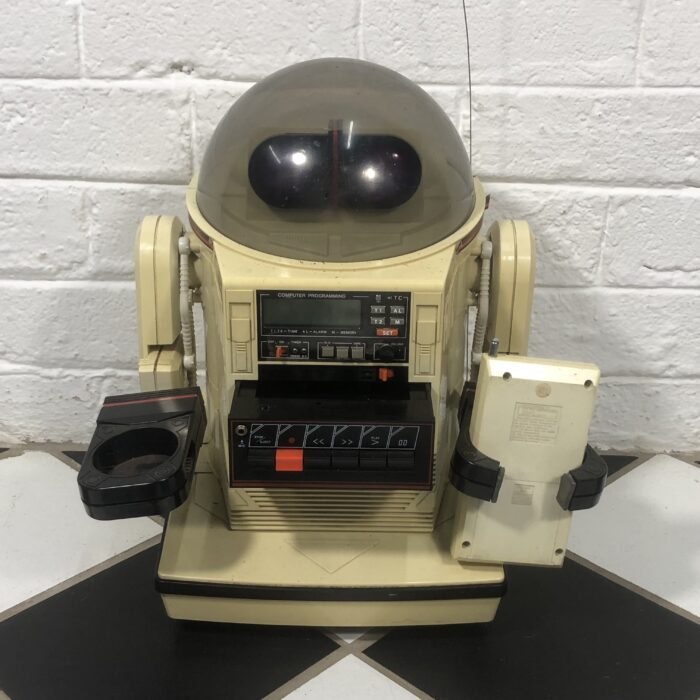 Vintage 1980s Tomy Omnibot Programmable Robot Toy (Made in Japan)