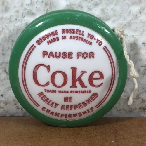Genuine Russell Coca Cola Championship Yo-Yo (Made in Australia)