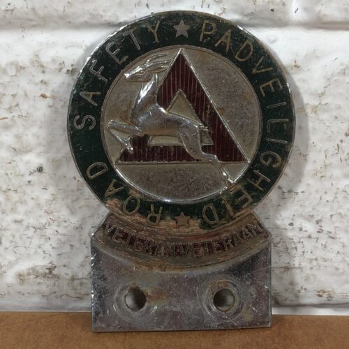Vintage Road Safety Badge