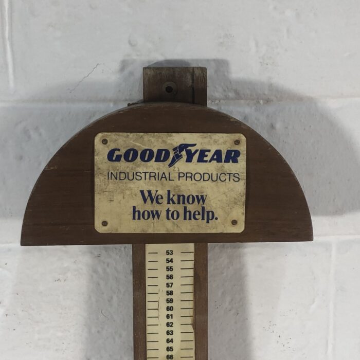 Vintage Goodyear Vehicle Belt Measuring Tool - Image 2