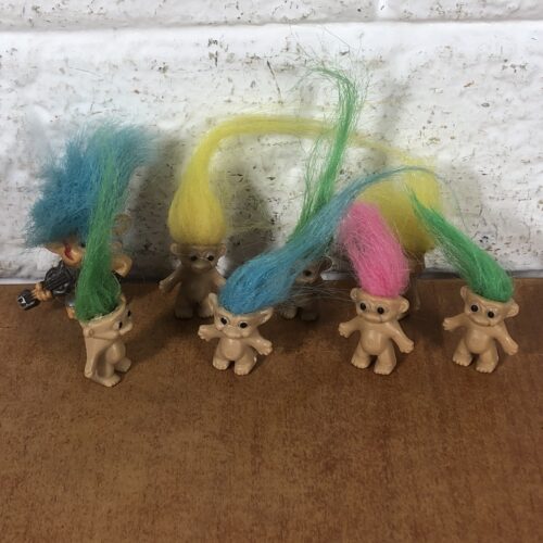 Vintage Miniature Troll Figurines