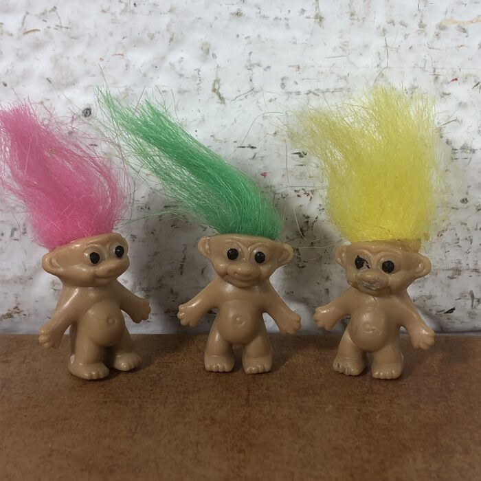 Vintage Miniature Troll Figurines - Image 2
