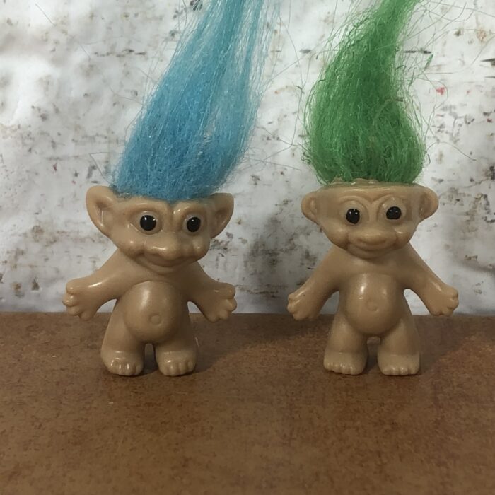 Vintage Miniature Troll Figurines - Image 5