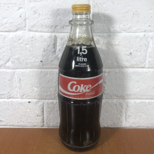 Vintage Coca Cola 1.5 Litre Glass Bottle