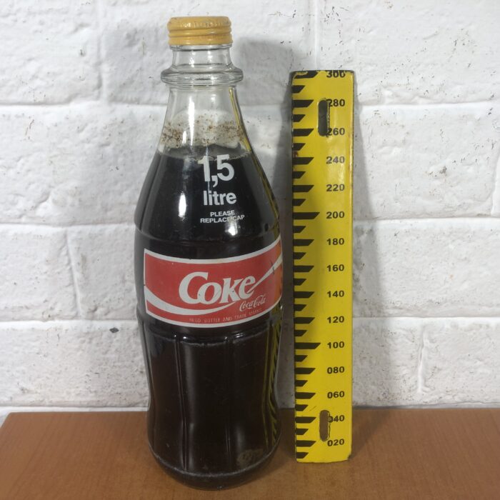 Vintage Coca Cola 1.5 Litre Glass Bottle - Image 8