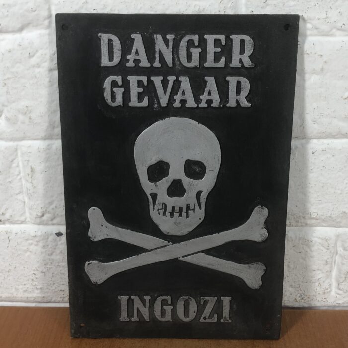Modern Danger Sign