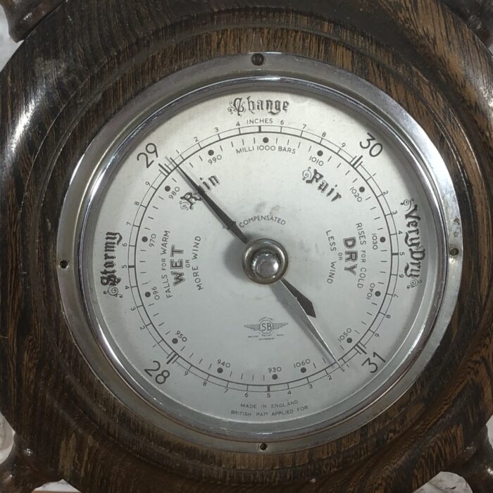 Vintage Nautical Style Barometer (Made in England) - Image 2