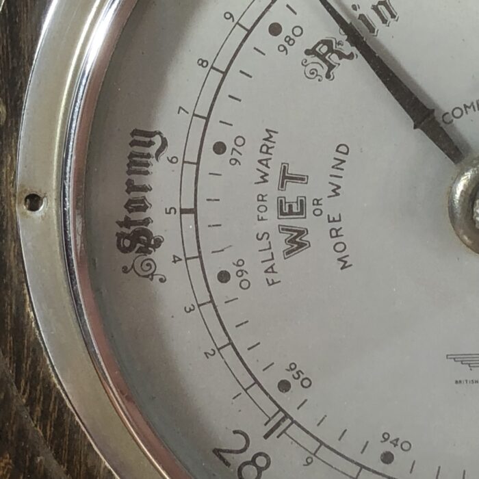 Vintage Nautical Style Barometer (Made in England) - Image 5