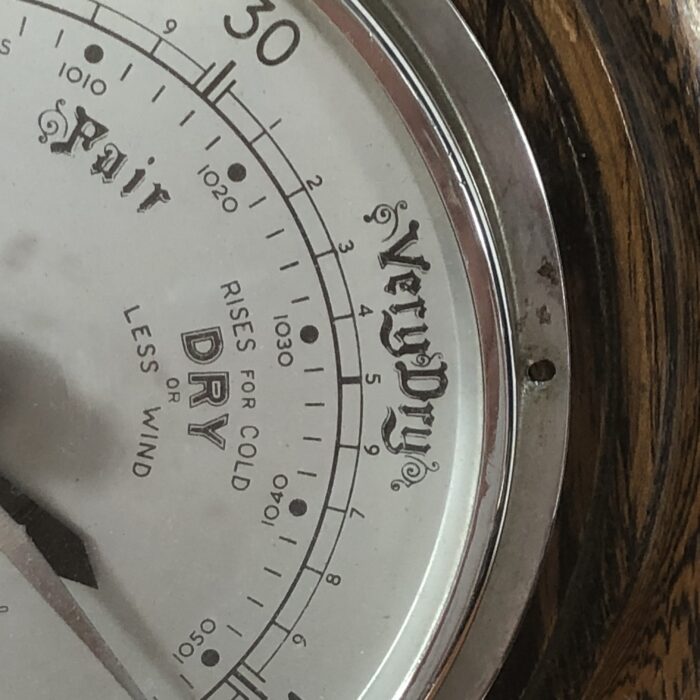 Vintage Nautical Style Barometer (Made in England) - Image 7