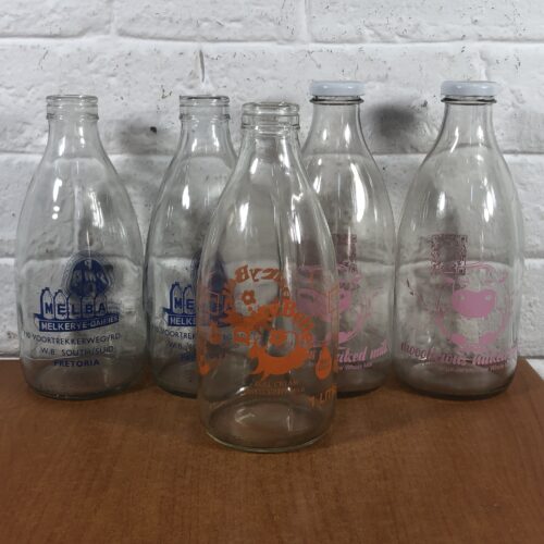 Vintage Milk Bottles