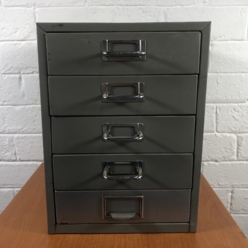 Vintage Metal Filing Cabinet