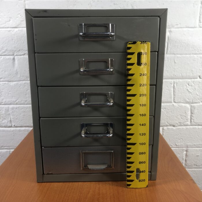 Vintage Metal Filing Cabinet - Image 8