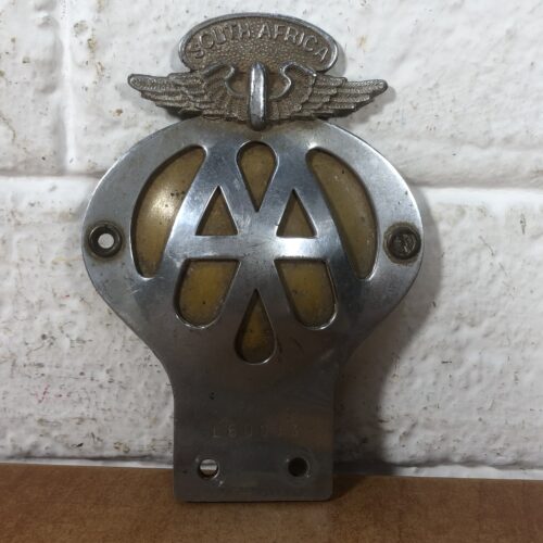Vintage South African AA Badge