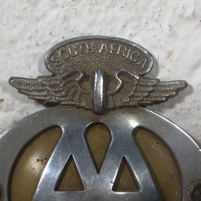 Vintage South African AA Badge - Image 2