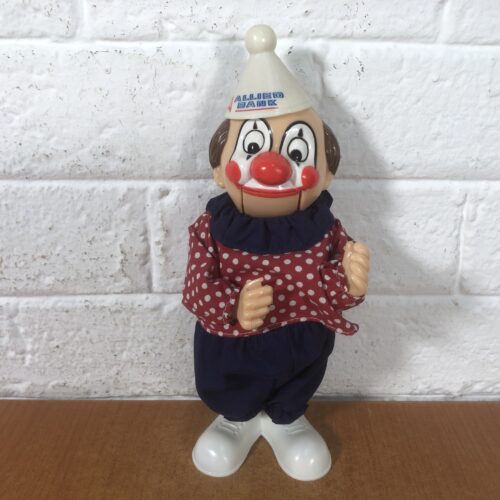 Vintage Allied Bank Clown Money Bank