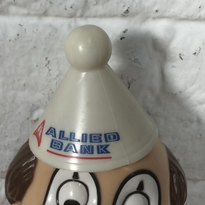 Vintage Allied Bank Clown Money Bank - Image 3