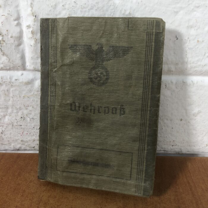 Vintage 1940s WW2 Era German 'Wehrpaß' Military Pass