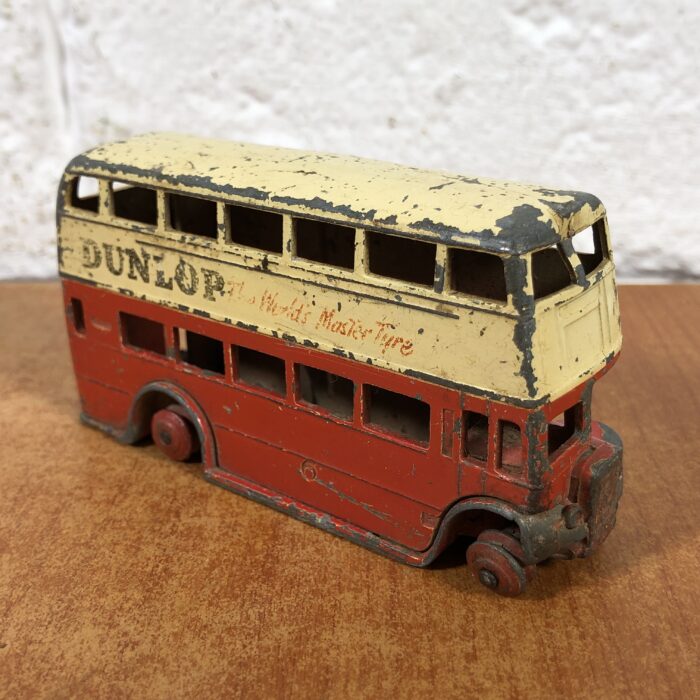 Dinky Toys Dunlop Double Decker Bus (Made in England) ~ Restoration Project - Image 2