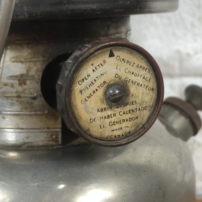 Vintage Coleman Lamp (Made in Canada) ~ No Glass - Image 4