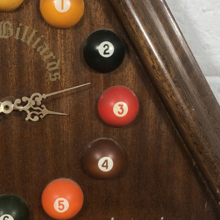 Vintage Union Billiards Wall Clock - Image 5