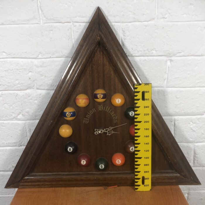 Vintage Union Billiards Wall Clock - Image 7